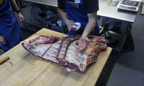 Rib portions breaking down. 