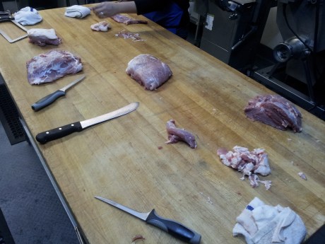 More meat portioning. 