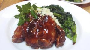 char sui pork ribs, wasabi mash